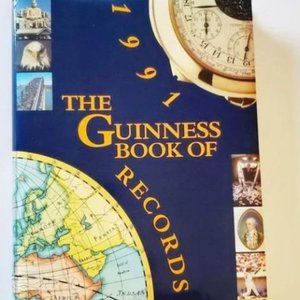 1991 The Guiness Book Of Records Hardcover